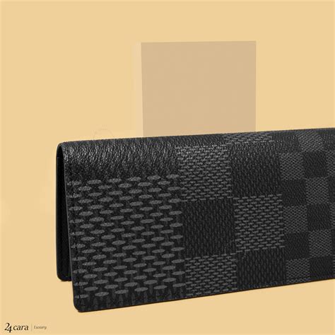 lv damier graphite brazza long wallet blue|Brazza Wallet Damier Graphite Canvas .